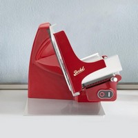 photo BERKEL - Home Line 250 PLUS Domestic Slicer - Red + Tongs and Rossi Parma Coppa for Free! 9